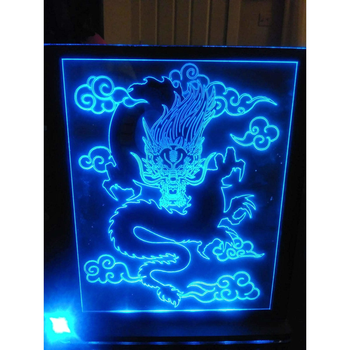 10x8" Acrylic LED Print Display Custom made for any Poster or Photo you want!