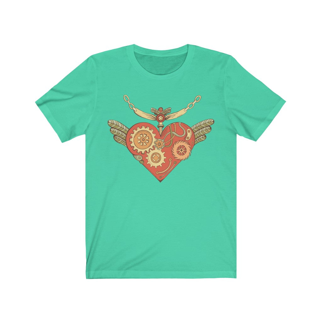 Steampunk Mechanic Hear Unisex Tee