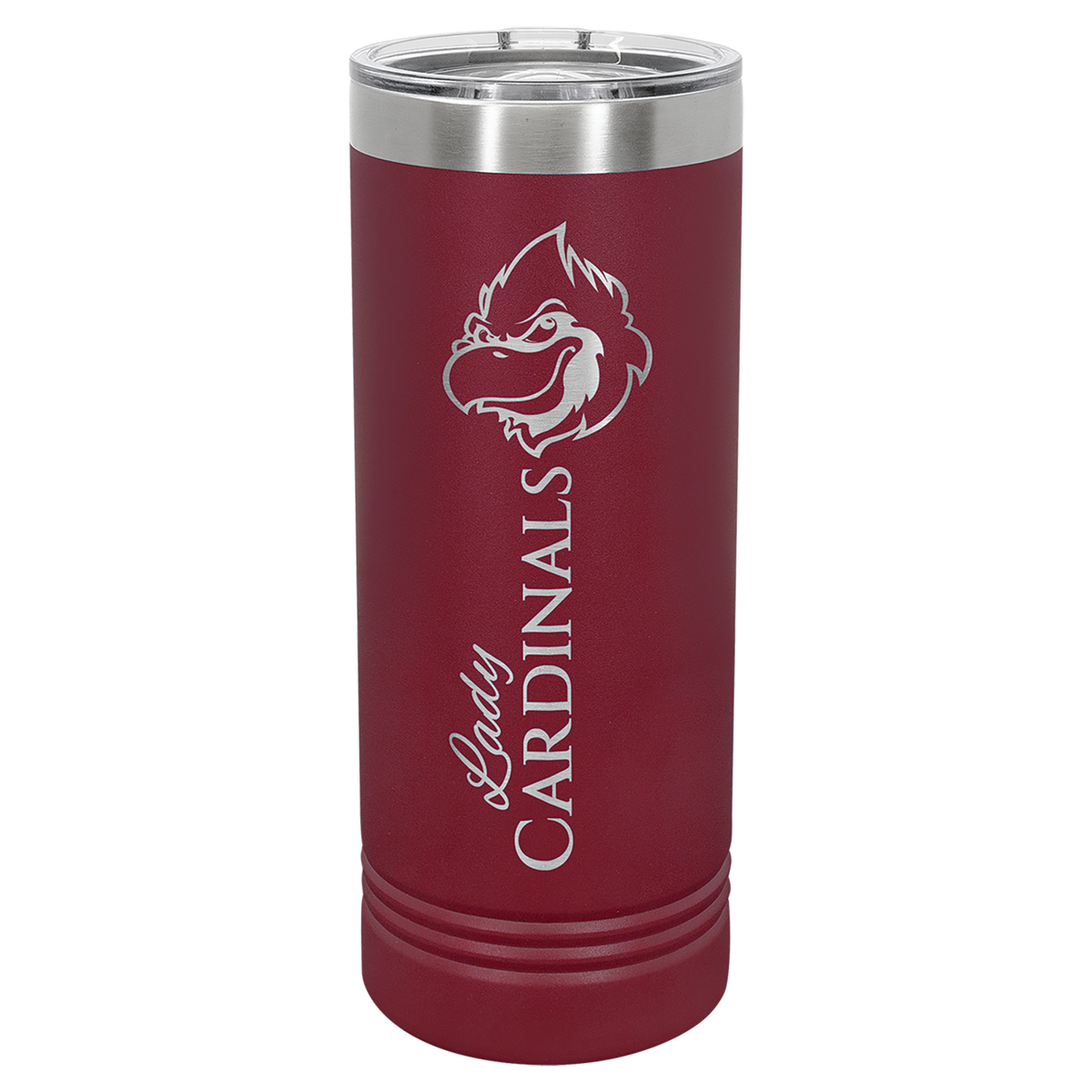 22 oz. Skinny Tumbler with Slider Lid Any Name or Logo