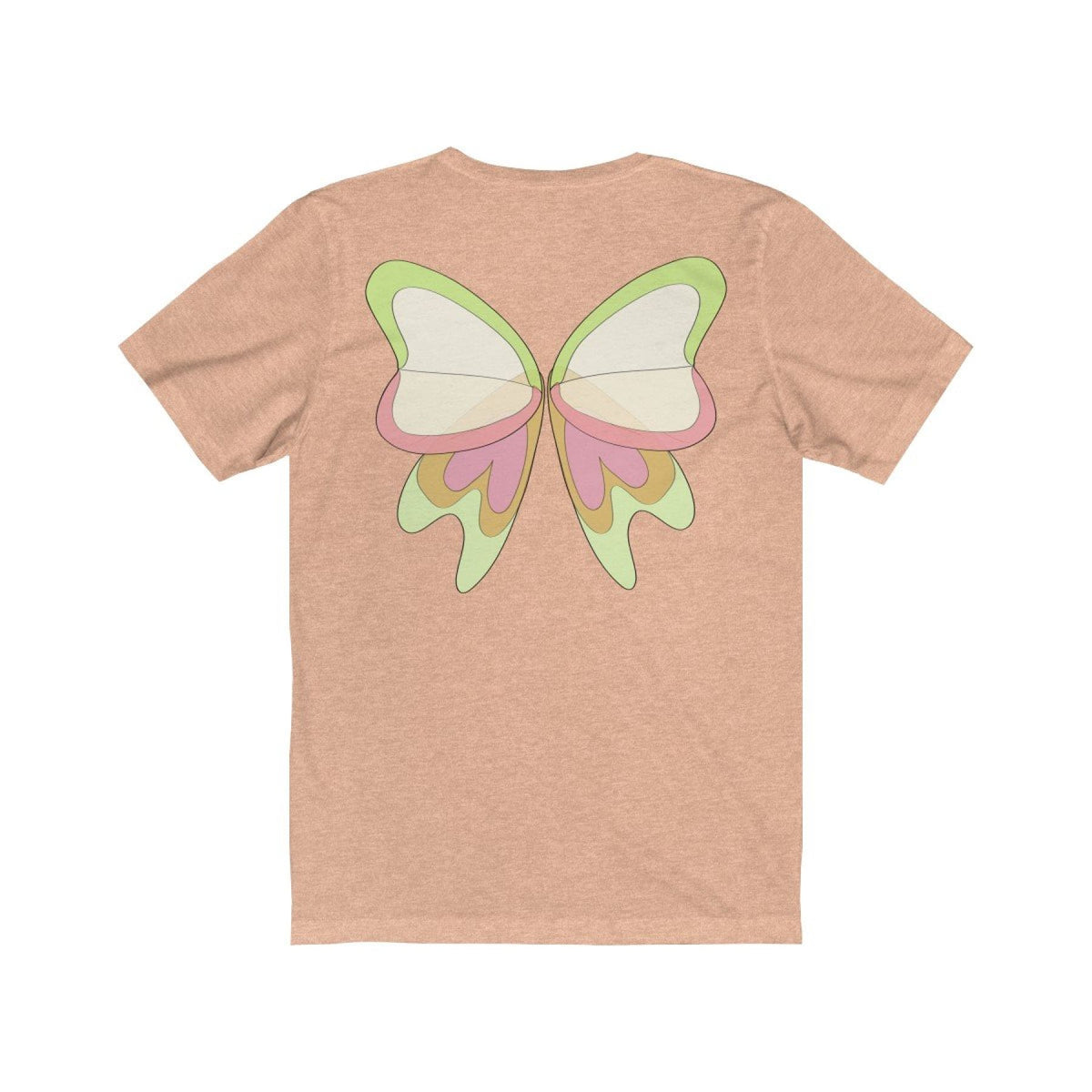 Beautiful Fairy Graphic Tee, Wings on the Back