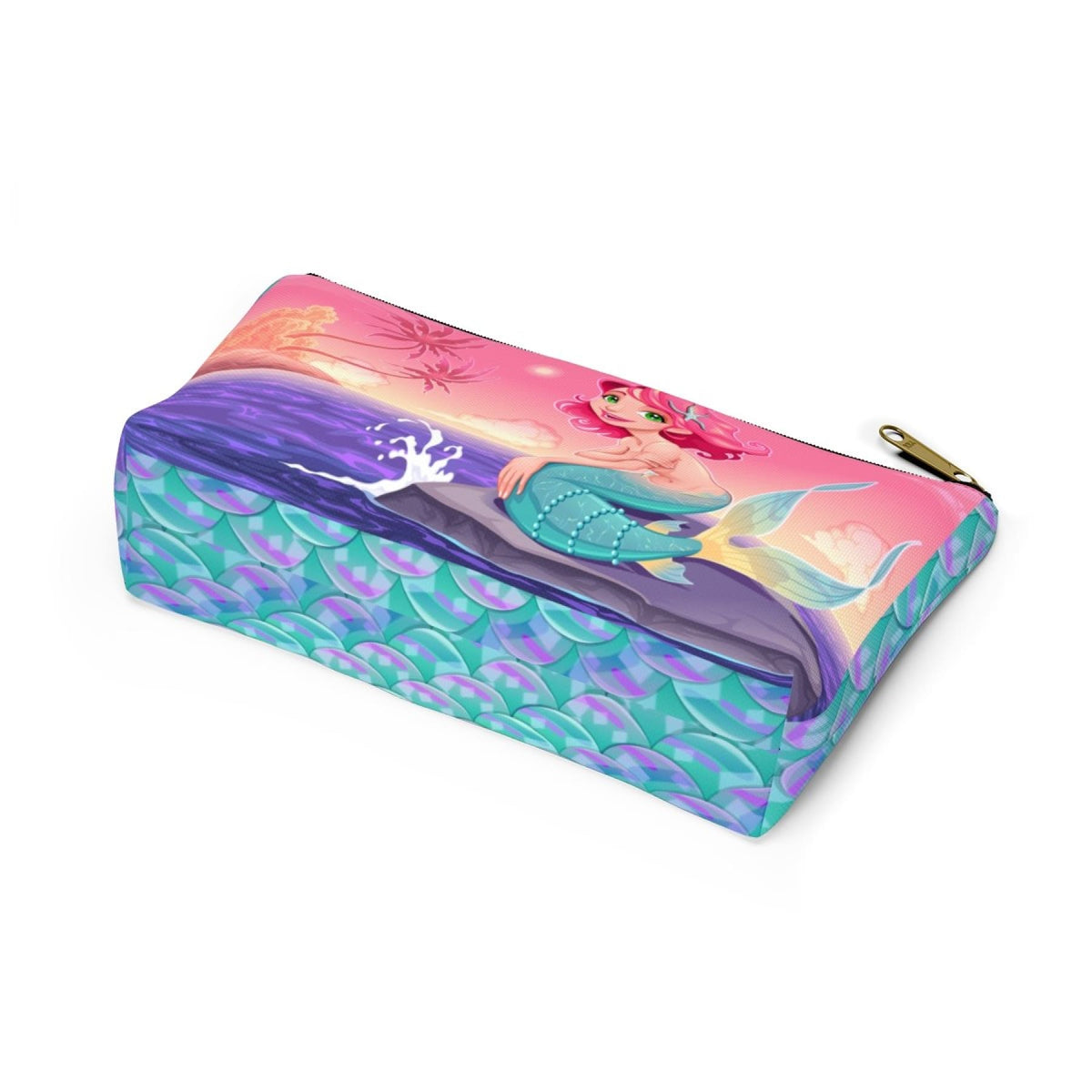 Beautiful Mermaid Accessory Pouch w T-bottom