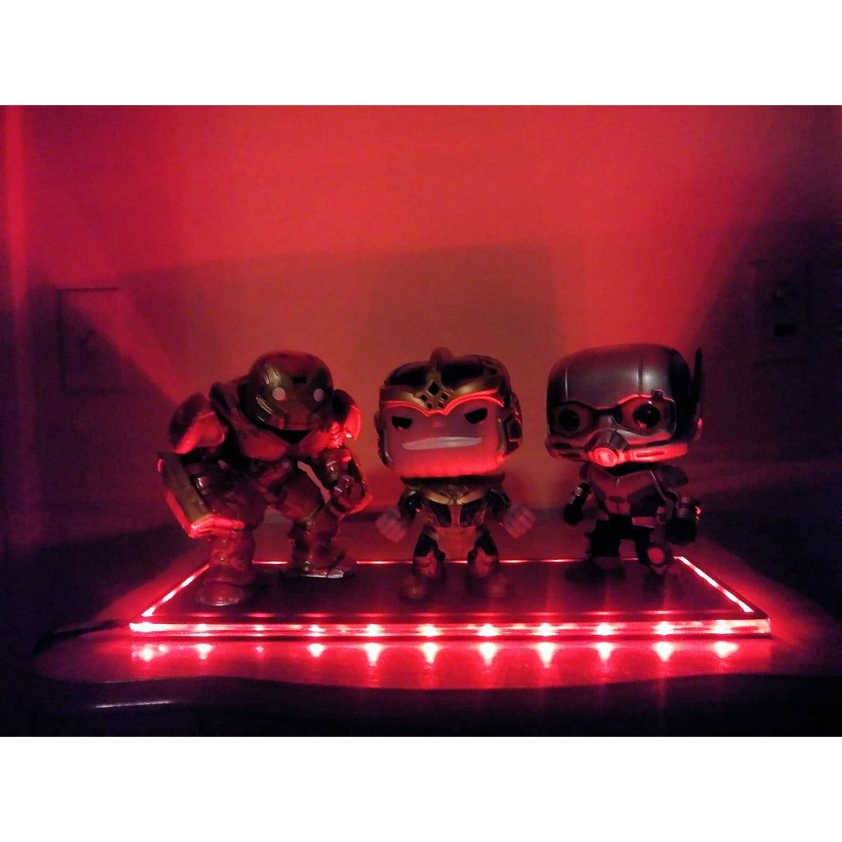 Display Base with LED, any size for Collectibles Lighting Ambient