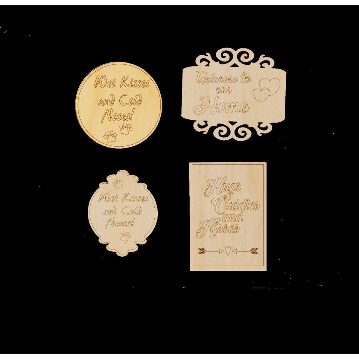 Laser Cut Sign Parties Custom Wall Decor, unpainted
