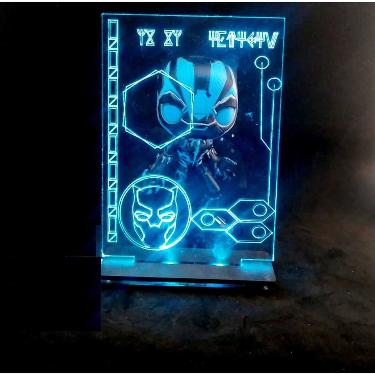 LED Lamp Diorama Extra Large for Collectibles