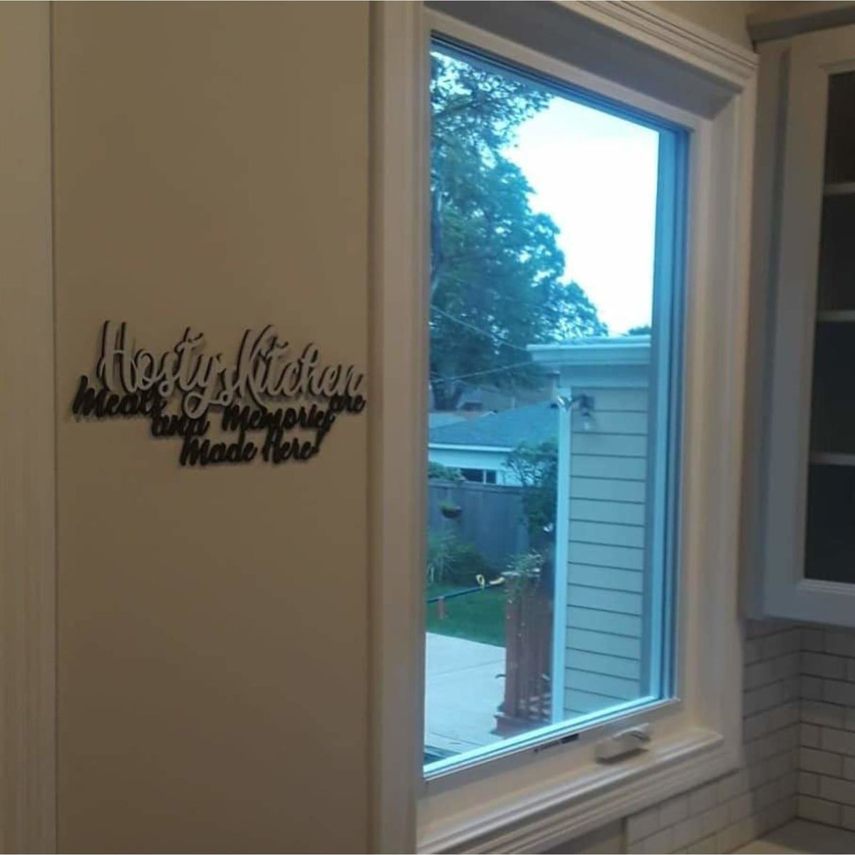 Wood Family Name Sign
